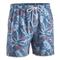 Huk Pursuit Ocean Palms Volley Swim Shorts, Titanium Blue