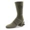HQ ISSUE + Warrior Poet Society Merino Wool Blend Boot Socks, Olive/Black