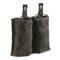 Advanced Warrior Solutions AR-15 Open-Top Double Magazine Pouch, Black