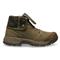 Canvas uppers with collar shown folded down, Military Olive/black Olive