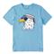 Life Is Good Men's Patriotic Eagle Crusher Tee, Cool Blue