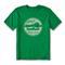Life is Good Men's Canoe Coin Crusher Lite T-shirt, Kelly Green