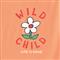 Life Is Good Kids' Wild Child Flower Crusher Shirt, Canyon Orange