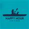 Life Is Good Women's Happy Hour Kayak Crusher V-neck T-shirt, Island Blue