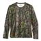 NOMAD Women's Pursuit Camo Long-Sleeved Hunting Shirt, Mossy Oak Shadowleaf