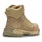 Full-grain leather and 1,680D performance polyester uppers, Coyote Brown