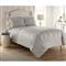 Shavel Micro Flannel 6-In-1 Reversible Comforter Set, Gray Paisley