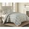 Shavel Home Products Micro Flannel Reversible Comforter Set, Watercolor Pines