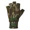 Drake Fingerless Stretch Fit Gloves, Mossy Oak® Greenleaf
