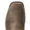 Wide square composite safety toe, Iron Coffee/storm