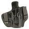 Tagua Crusader Black Leather OWB/IWB Holster, Full-Size 1911s