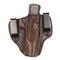 Tagua Crusader Brown Leather OWB/IWB Holster, Glock 19/SIG SAUER P320 Compact