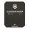 Armor Express HighCom Guardian 4S17 Level IV SA Ceramic Plate, Full Cut 10" x 12", Black