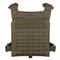 Lightweight laser-cut MOLLE compatibility on front and back, Ranger Green