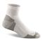 Carhartt Men's Midweight Cotton Blend Quarter Socks, 3 Pairs, White