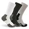 Carhartt Men's Lightweight Stretch Top Crew Socks, 3 Pairs, Assorted