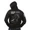 Nine Line Land Shark Full-Zip Hoodie, Black