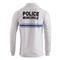 French Police Surplus Long Sleeve Shirt, New, White
