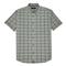 DKOTA GRIZZLY Men's Yates Short-Sleeve Plaid Shirt, Mineral Plaid