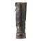 Buckle cinch strap on top of boots, Black
