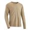 U.S. Military Surplus DRIFIRE Ultra Lightweight Base Layer Long Sleeve Shirt, New, Desert Sand