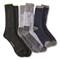U.S. Military FEMA Surplus Heavyweight Dickies Boot Socks, 3 Pack, New, Assorted