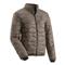 Italian Municipal Surplus Quilted Puffer Liner Jacket, New, Gray