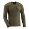 Jordanian Military Surplus Wool Commando Sweater, New, Olive Drab
