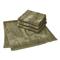 British Military Surplus Cotton Bath Towels, 4 Pack, New, Olive Drab