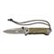 HQ ISSUE Heavy Duty Tactical Spring Assisted Folding Knife, Olive Drab