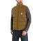 Carhartt Men's Rain Defender Relaxed Fit Midweight Insulated Vest, Oak Brown
