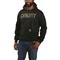 Carhartt Men's Loose Fit Midweight Camo Logo Graphic Hoodie, Black