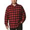 Columbia Men's Cornell Woods Flannel Shirt, Mountain Red Buffalo Check
