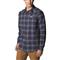 Columbia Men's Cornell Woods Flannel Shirt, Dark Mountain Multi Tartan