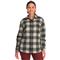 Outdoor Research Women's Kulshan Flannel Shirt, Sand Plaid
