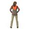 DSG Outerwear Women's Upland Hunting Performance Fleece, Blaze Orange/stone