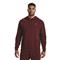 Under Armour Men's Rival Fleece Hoodie, Chestnut Red/onyx White