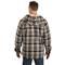 Guide Gear Men's Westerly Sherpa-lined Shirt Jacket, Charcoal Plaid