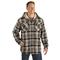 Guide Gear Men's Westerly Sherpa-lined Shirt Jacket, Charcoal Plaid