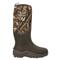 Muck Men's Marshland Rubber Hunting Boots, Bark/realtree Max