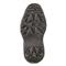 Slip- and oil-resistant multi-directional lug outsole delivers outstanding traction, Black