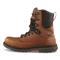 Rocky Men's Worksmart USA 8" Waterproof Safety Toe Work Boots, Brown