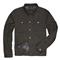 DKOTA GRIZZLY Colt Waxed Cotton Trucker Jacket, Raven