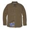 DKOTA GRIZZLY Men's Sergei Stretch Twill Fleece-lined Shirt Jacket, Field