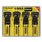 Stanley Heavy Duty 1.5"w. x 16'l. Ratchet Strap, 4 Pack