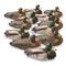 Mayhem Decoys Mallard Painted Head Floater Duck Decoys, 12 Pack