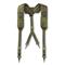 U.S. Military Surplus Individual Equipment Belt LC-1 Y Suspenders, New, Olive Drab