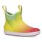 XTRATUF Women's Ankle Deck Rubber Boots, Printed, Yellow Aurora