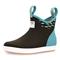 XTRATUF Women's Ankle Deck Rubber Boots, Printed, Black/tails & Scales
