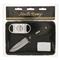 Uncle Henry Fixed Blade Knife with Cigar Cutter and Lighter in Gift Tin